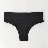 Seamless string pantie - Black