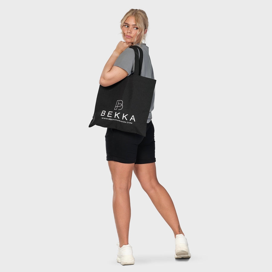 Canvas bag - black (6292514537639)