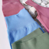 Seamless shorts - Ice blue