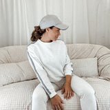 Sweat shirt - White melange