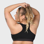 Rib underwear top - black (6292784906407)