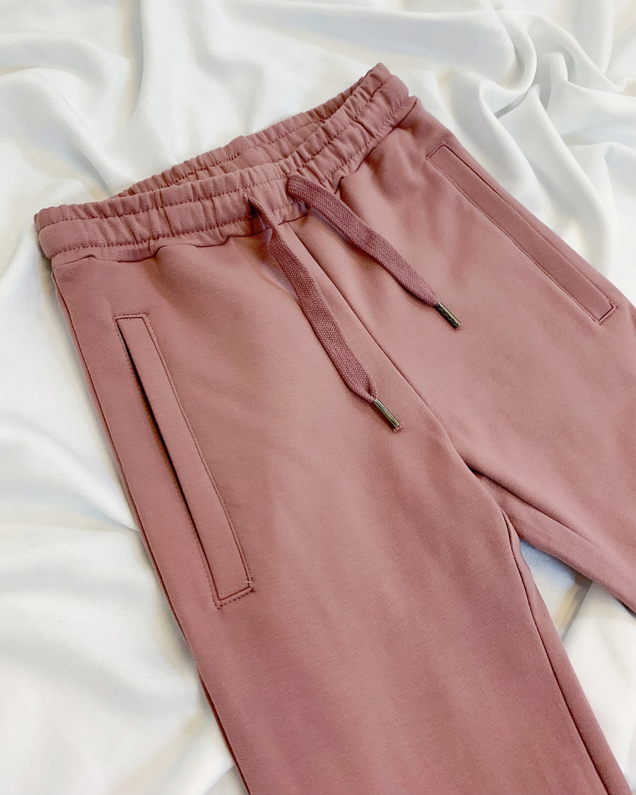 YOUNG Highschool pant - Faded plum