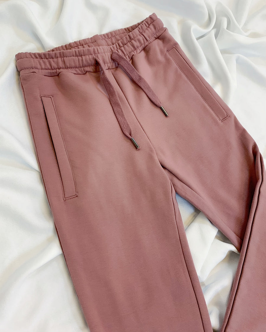 YOUNG Highschool pant - Faded plum