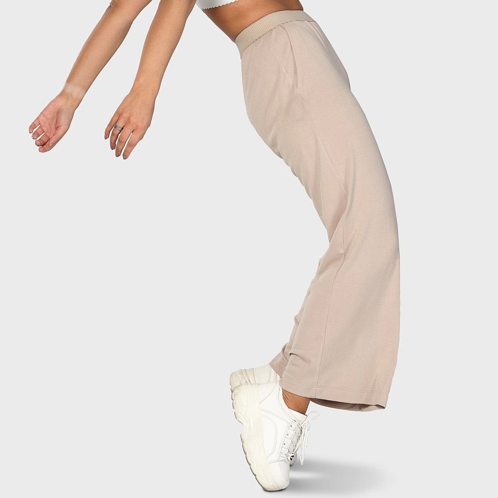 Rib pant - deep sand (6292700135591)