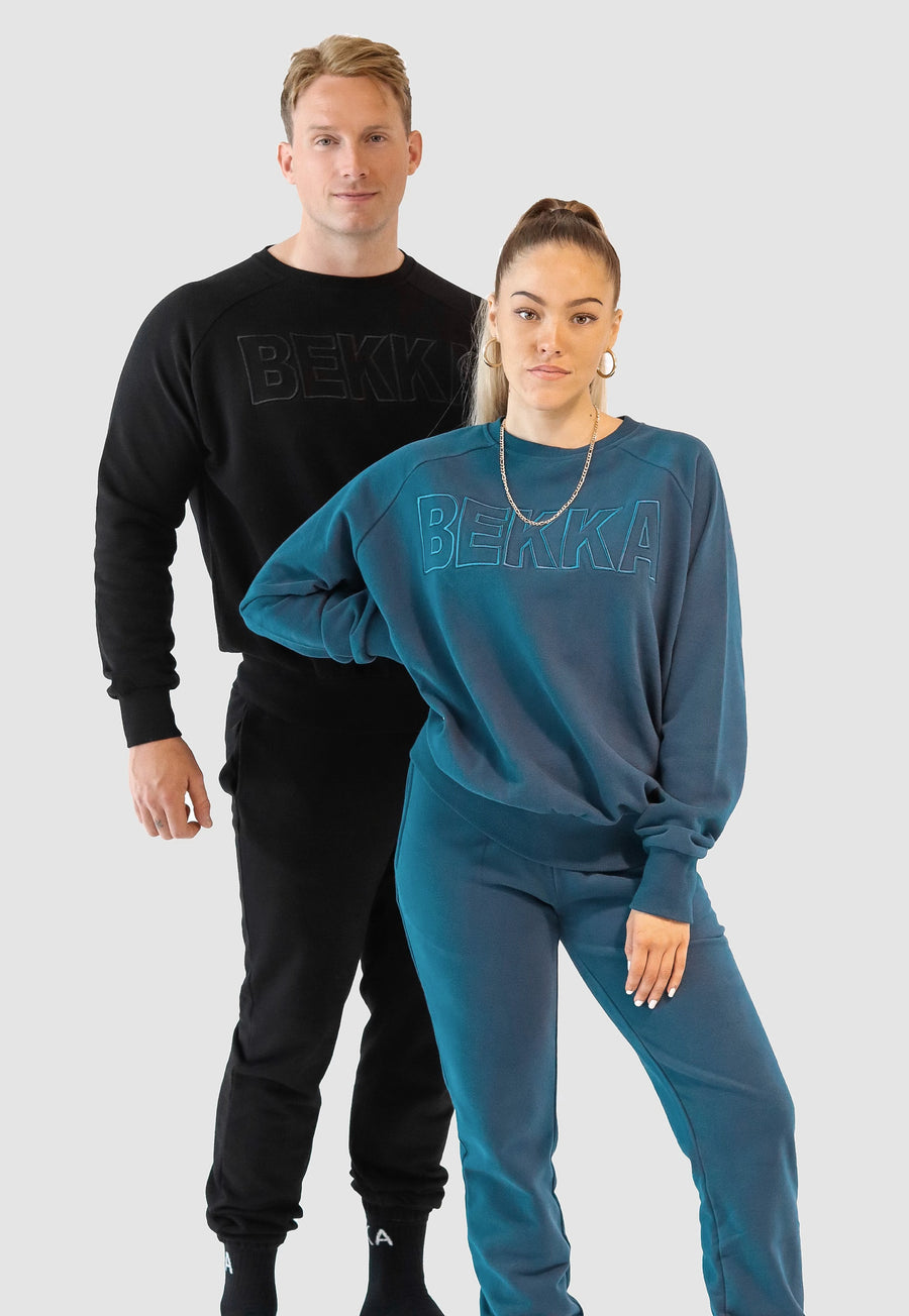 HIM&HER sweater - Petrol blue