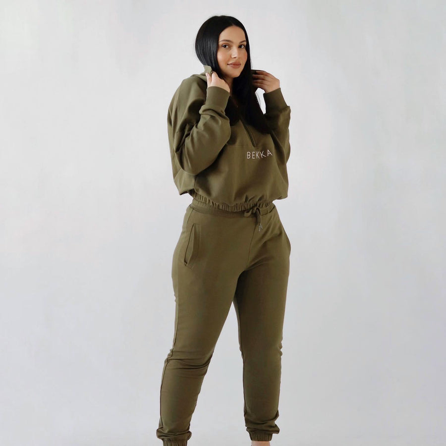 Highschool pant - Burnt olive