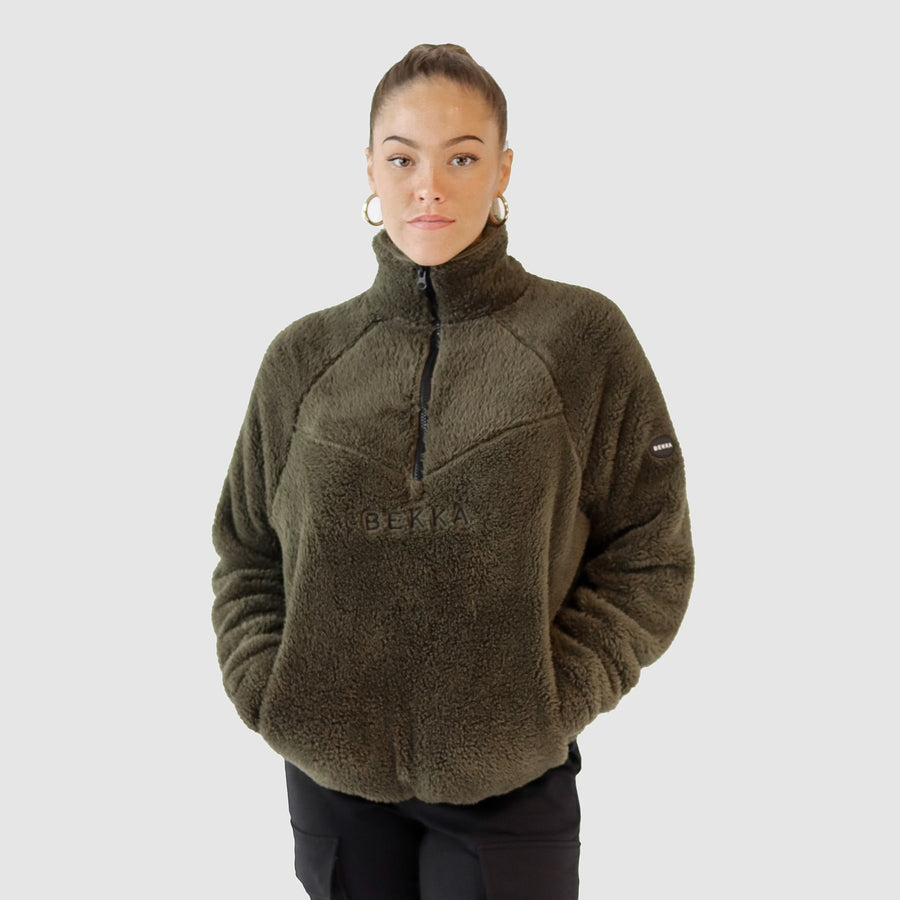 Teddy sweater - Burnt olive