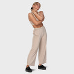 Rib pant - deep sand (6292700135591)