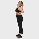 Rib pant - black (6292694499495)