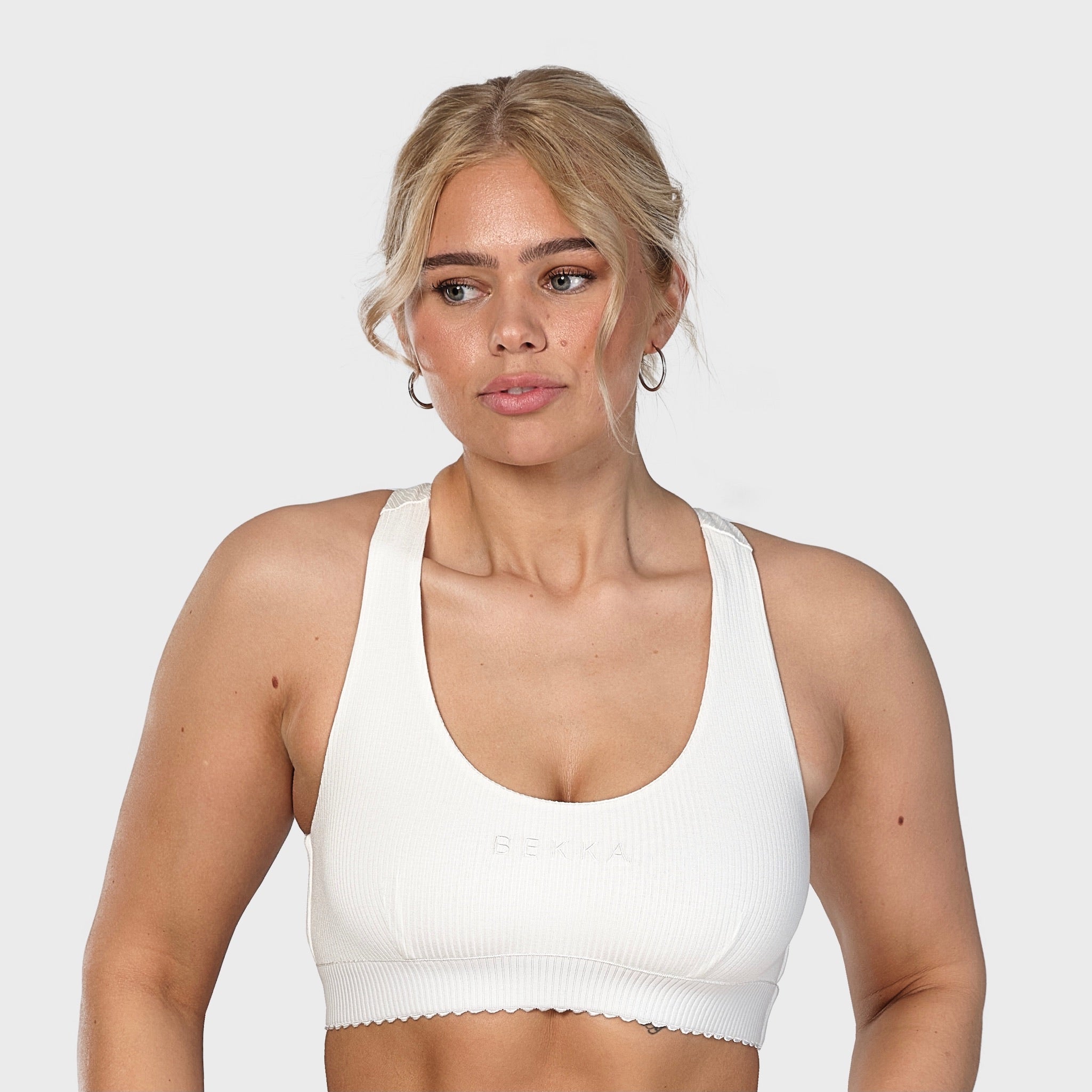 Rib underwear top - offwhite (6292808237223)