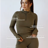 Seamless tights - Burnt olive