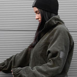HIM&HER Cord jacket - Burnt olive