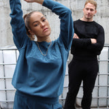 HIM&HER pant - Petrol blue