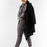 Chunky teddy coat - Black