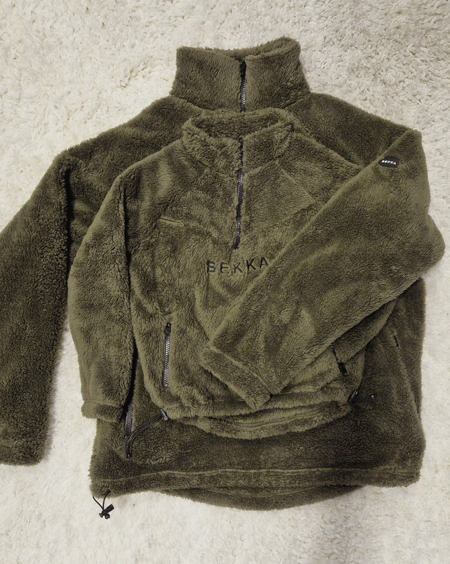 YOUNG Teddy sweater - Burnt olive