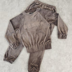 YOUNG Soft Velvet Sweater - Faded Brown (6912013140135)