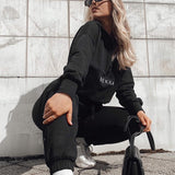 Highschool pant - Black