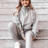 Highschool pant - Gray melange