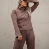 Comfy sett - Faded brown