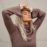 Comfy sett - Faded brown
