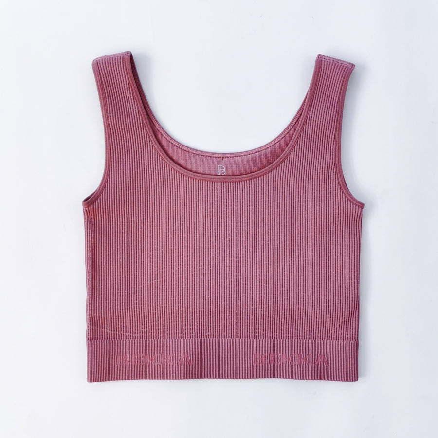 Seamless 2-layer top - Pinky lilac