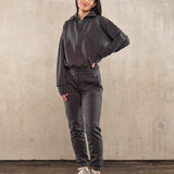 Highschool zip sweater - Dark night