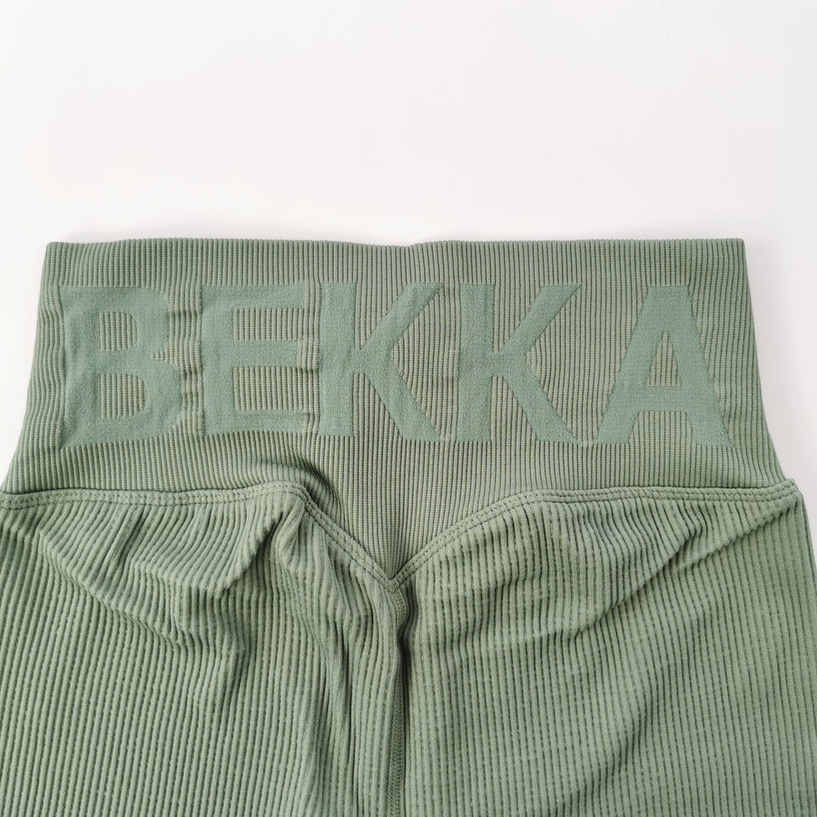 Seamless shorts - Faded herb