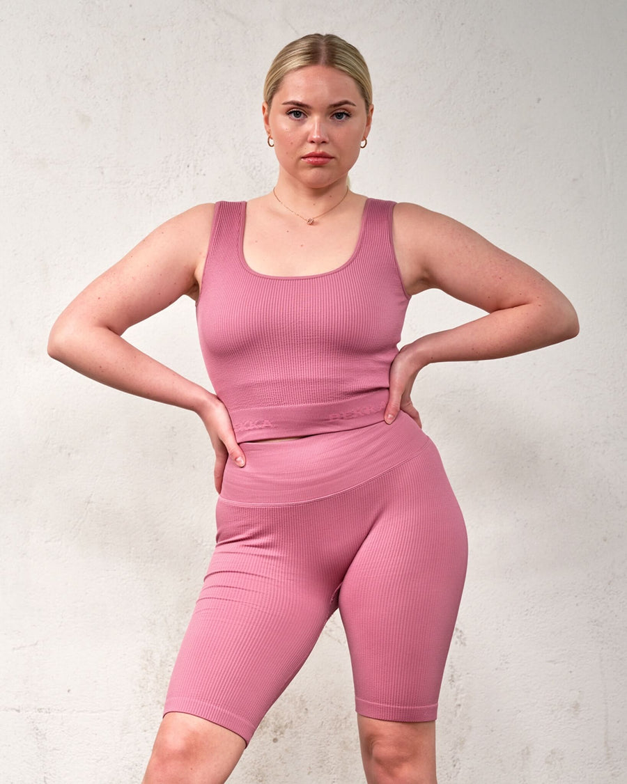 Seamless 2-layer top - Pinky lilac