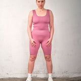 Seamless shorts - Pinky lilac